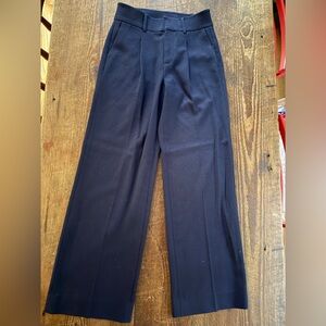 AYR Navy Wide-Leg Trousers